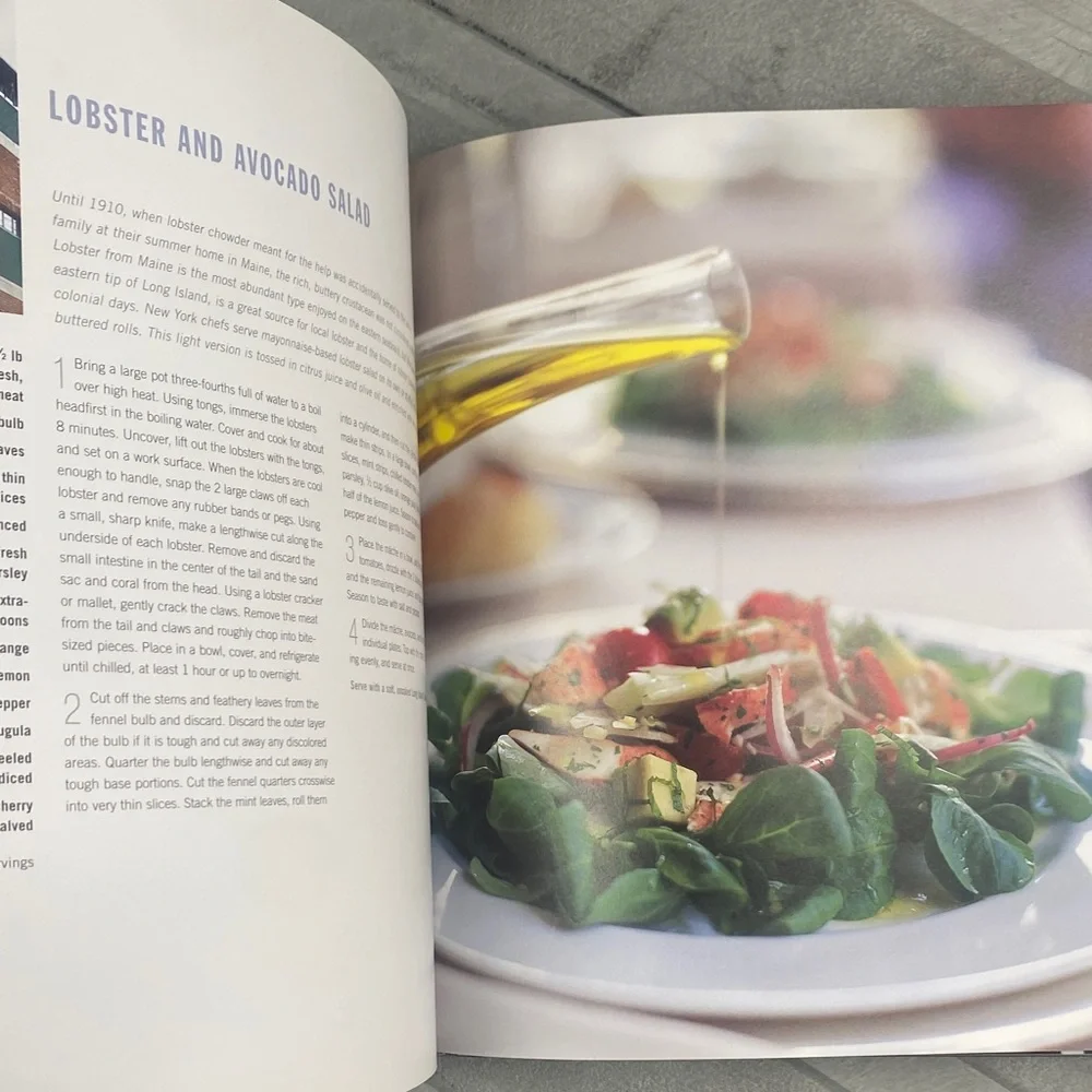 Williams Sonoma New York Cookbook with Gray and Blue Cover